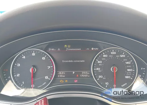 2012 Audi A6 3.0 Premium from USA, damaged, VIN WAUHGAFC1CN156204